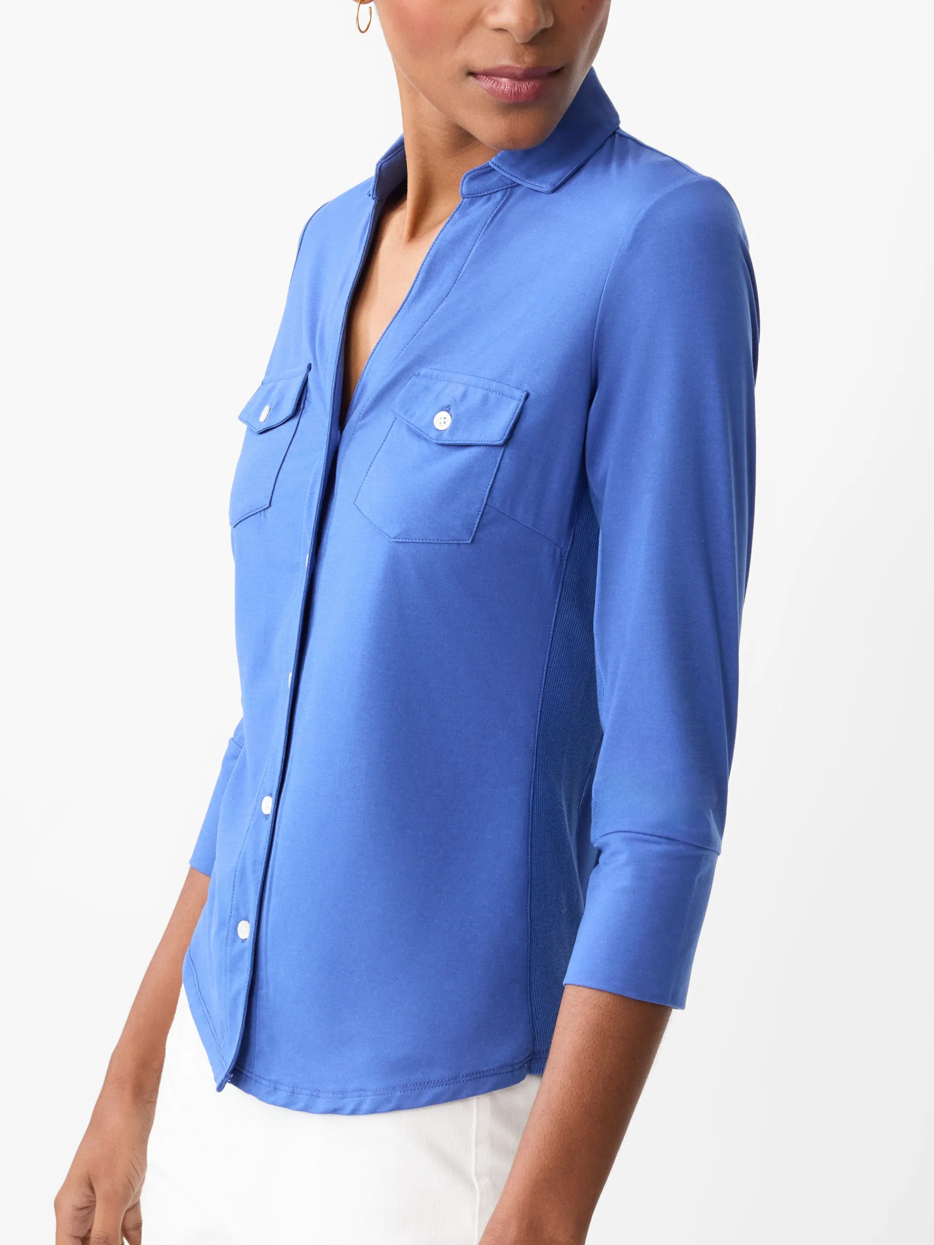 J.McLaughlin Brynn Lyford Jersey Shirt Inky Store