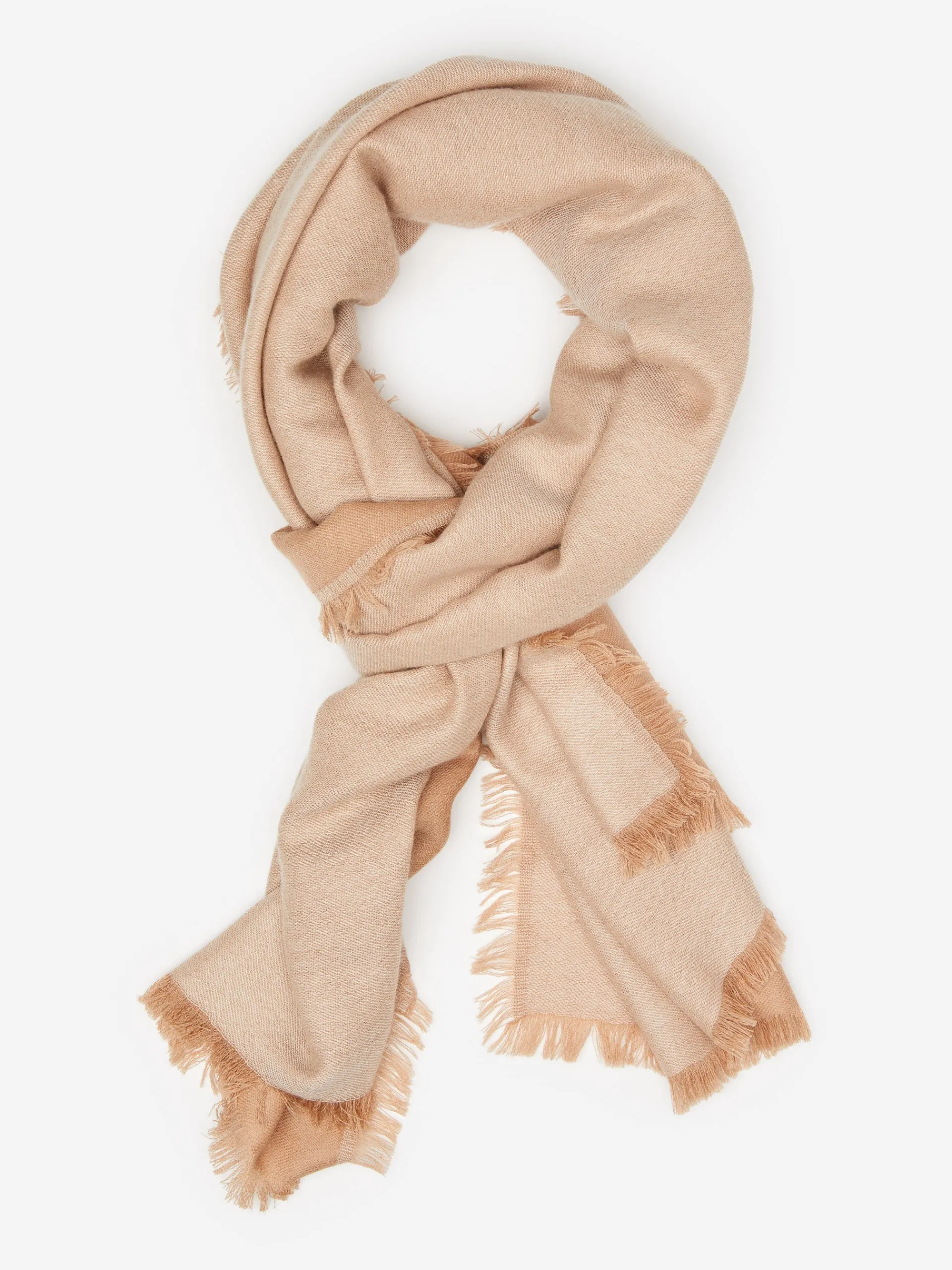 J.McLaughlin Carey Cashmere Scarf OffWhite/Oatmeal Best