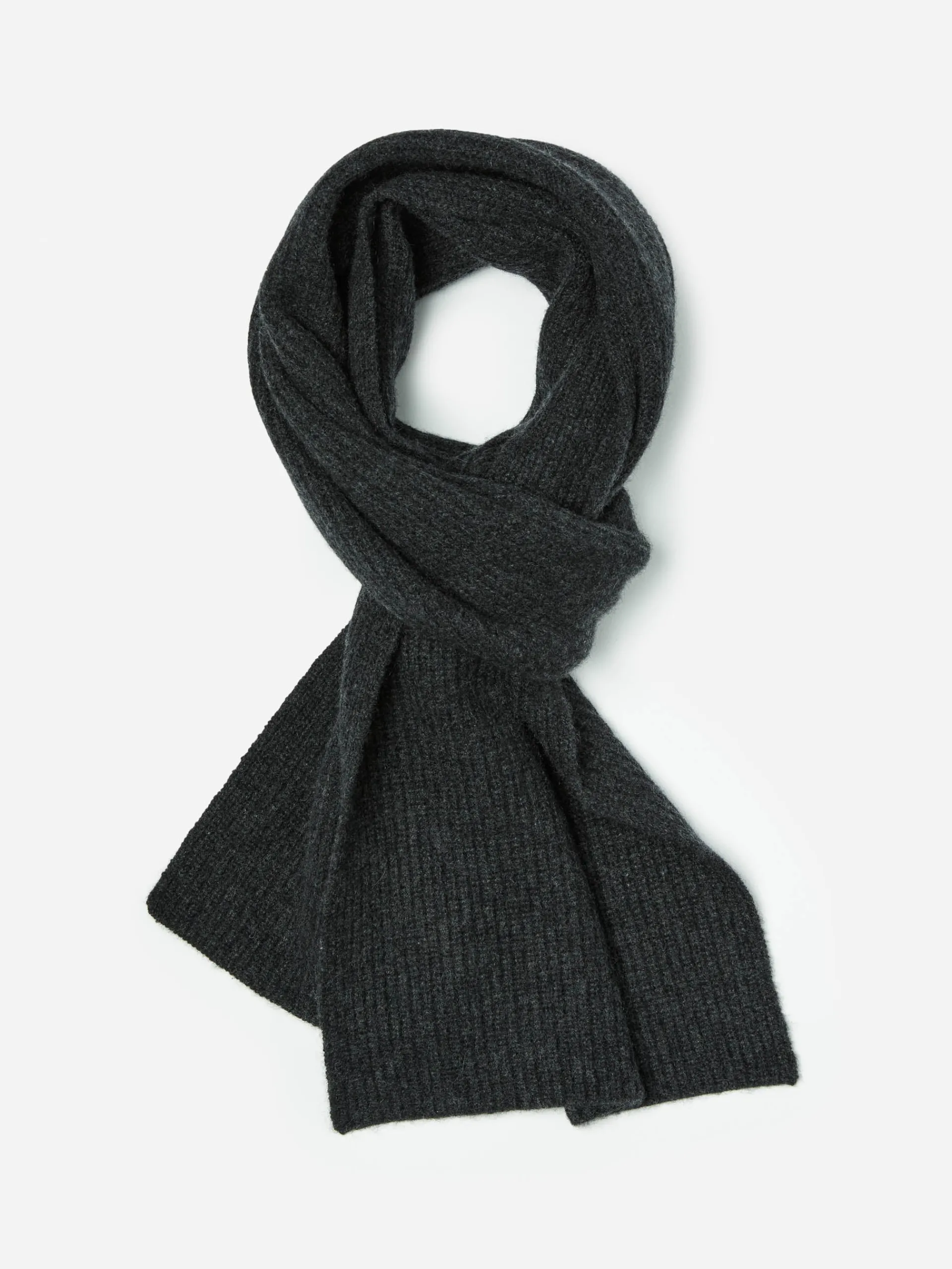 J.McLaughlin Colton Cashmere Scarf DarkGrey Fashion