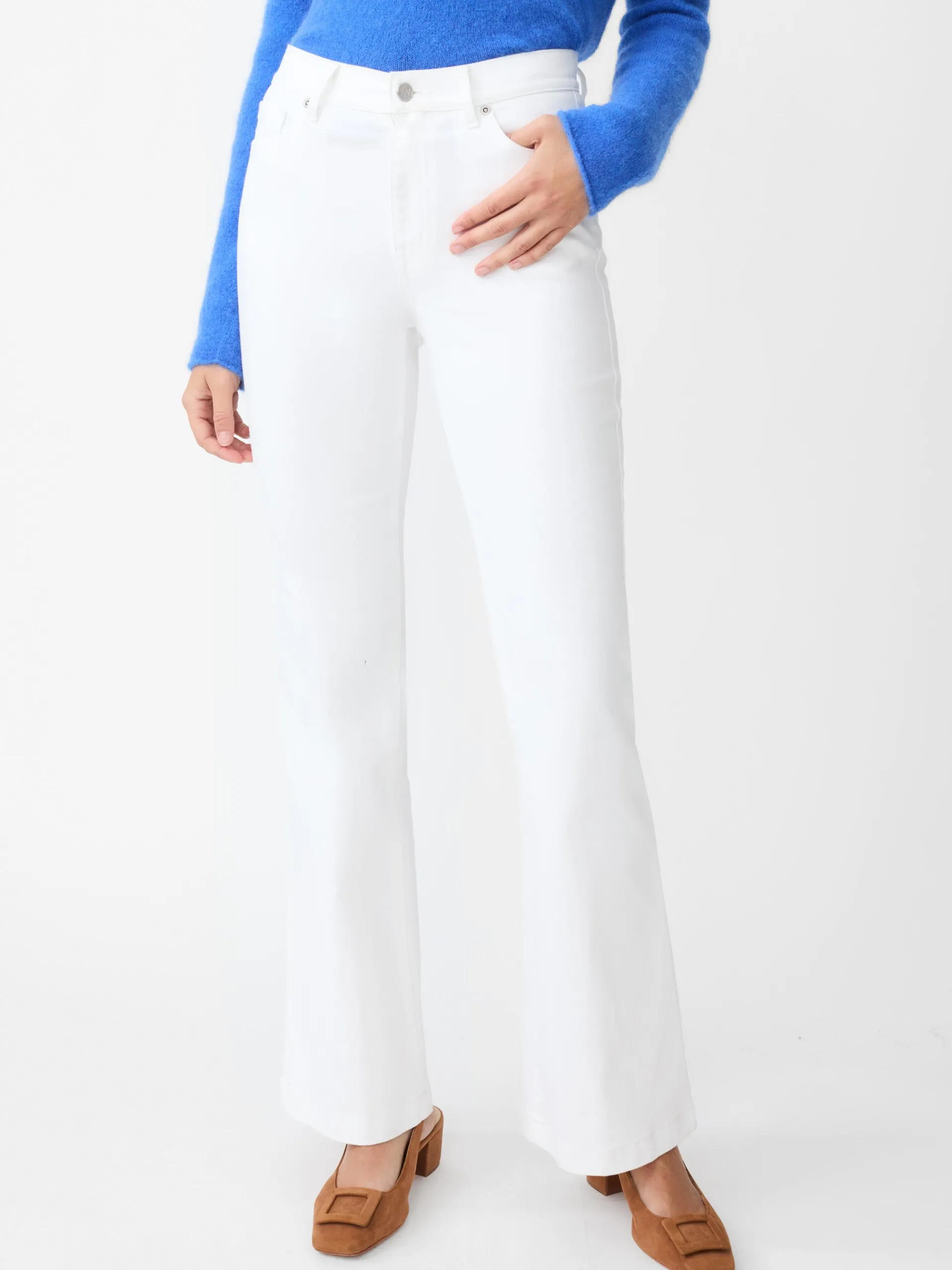 J.McLaughlin Domino Jeans White Store