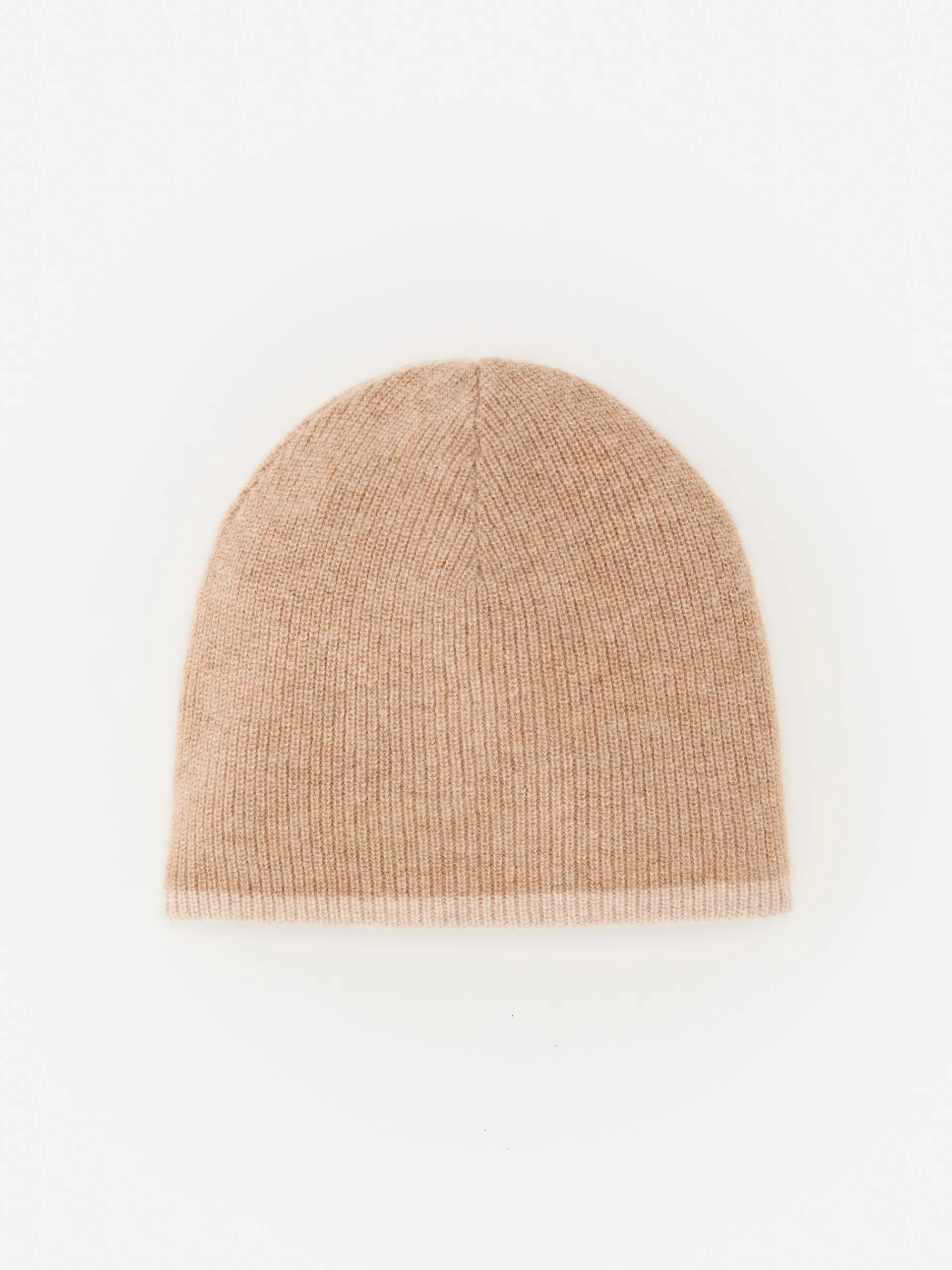 J.McLaughlin Giulia Cashmere Beanie HeatherCamel/HeatherOatmeal Fashion