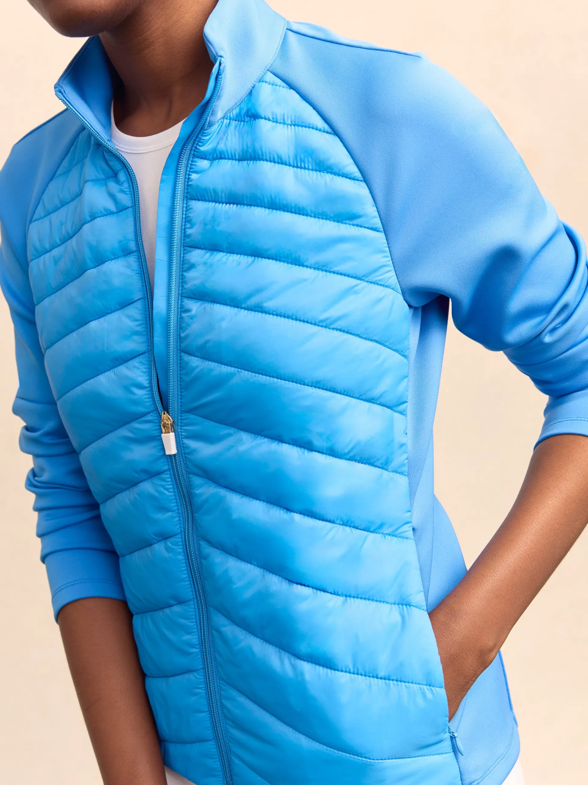 J.McLaughlin Grayer Jacket WaterBlue New
