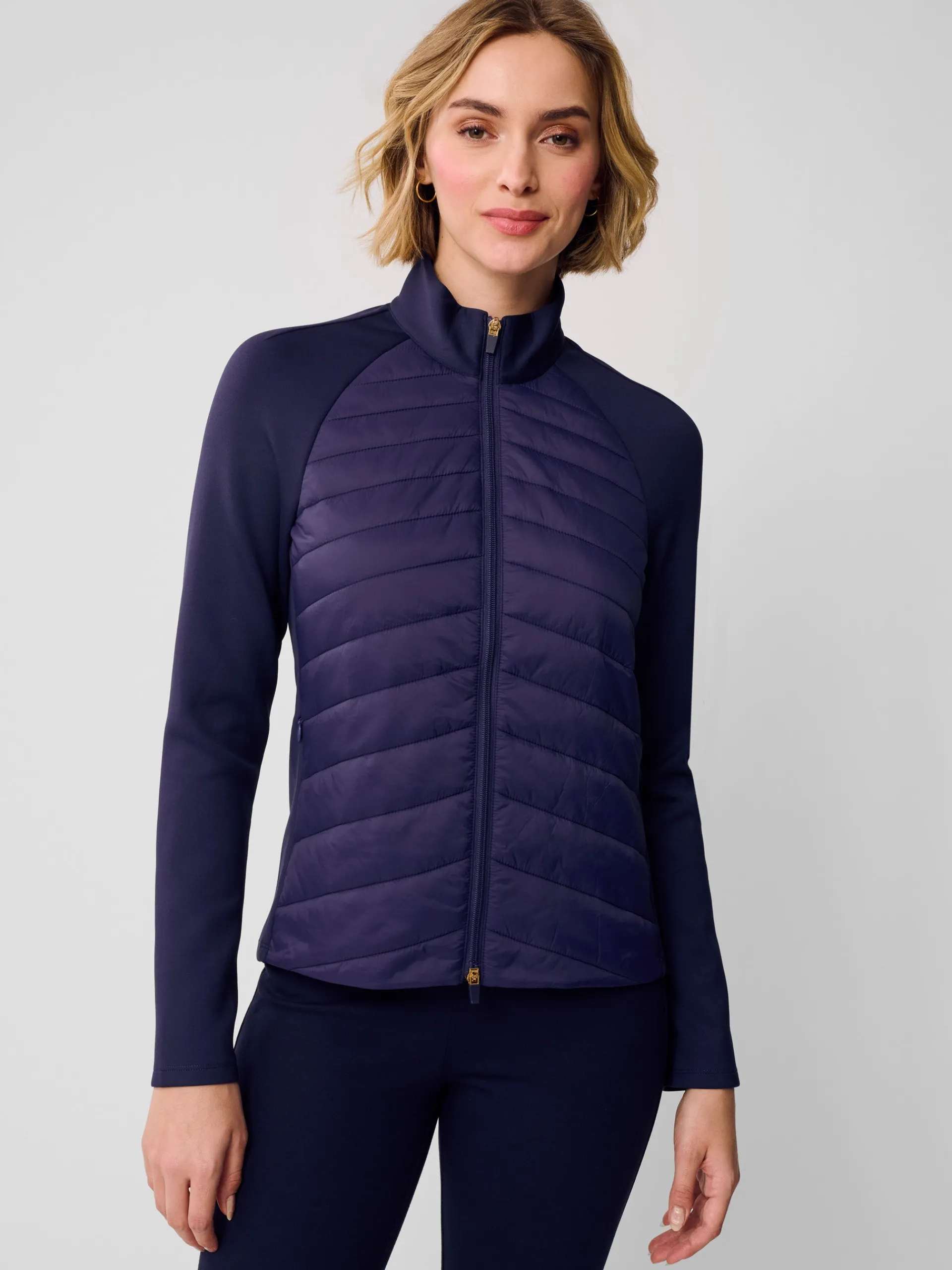 J.McLaughlin Grayer Jacket WinterNavy Hot