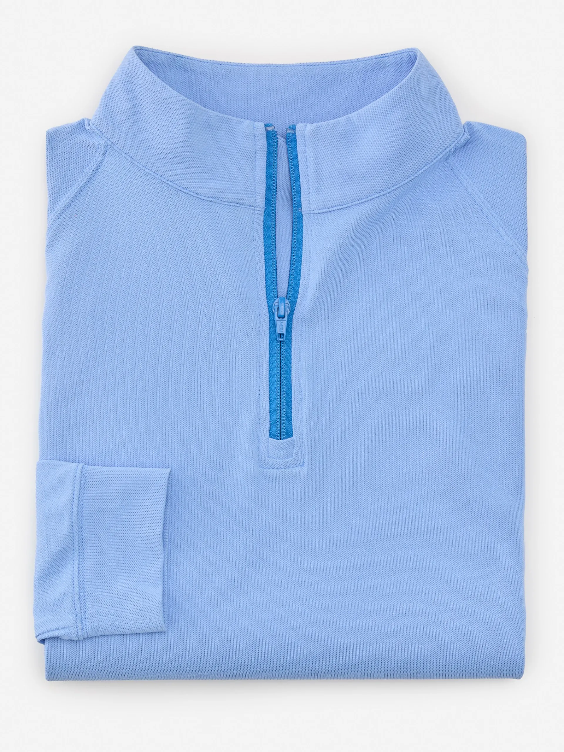 J.McLaughlin Kosta Performance 1/2 Zip Periwinkle Hot