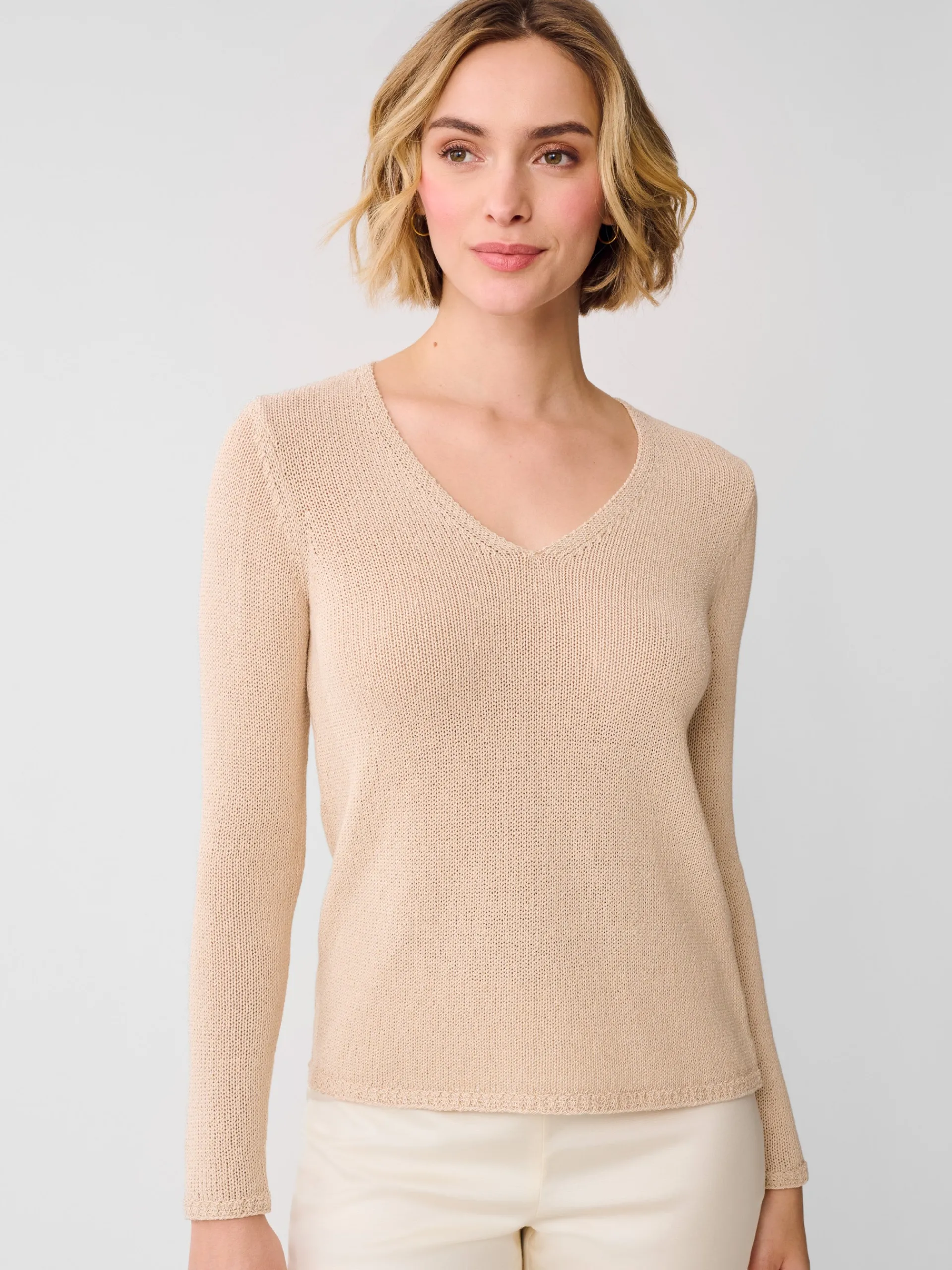 J.McLaughlin Ludlow Sweater Sand Store