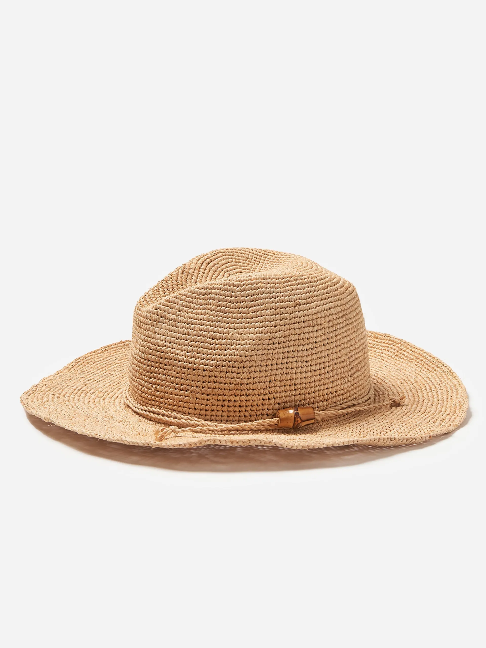 J.McLaughlin Maribel Raffia Hat Natural Fashion