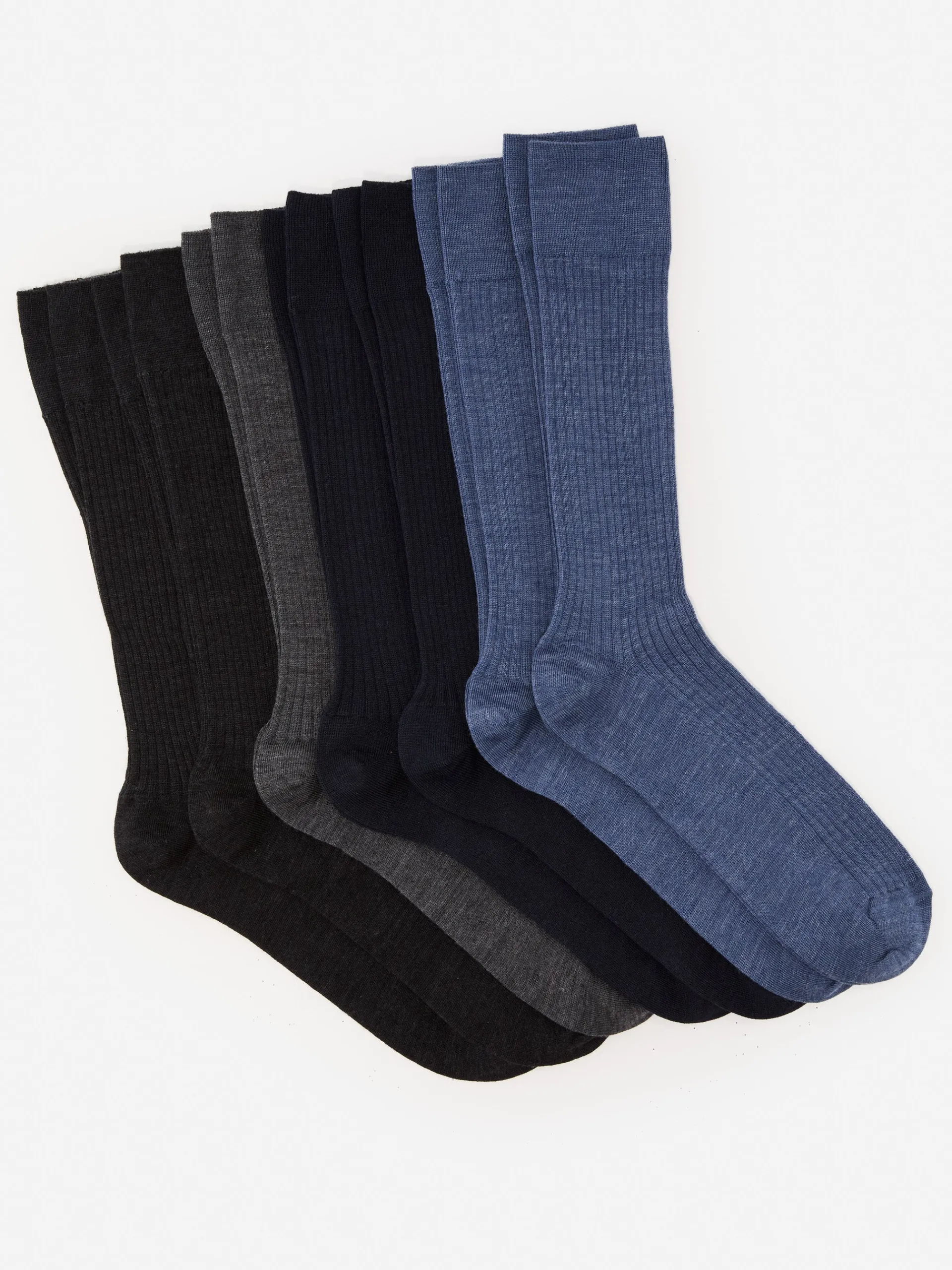 J.McLaughlin Men's Wool Sock Box Multi Flash Sale