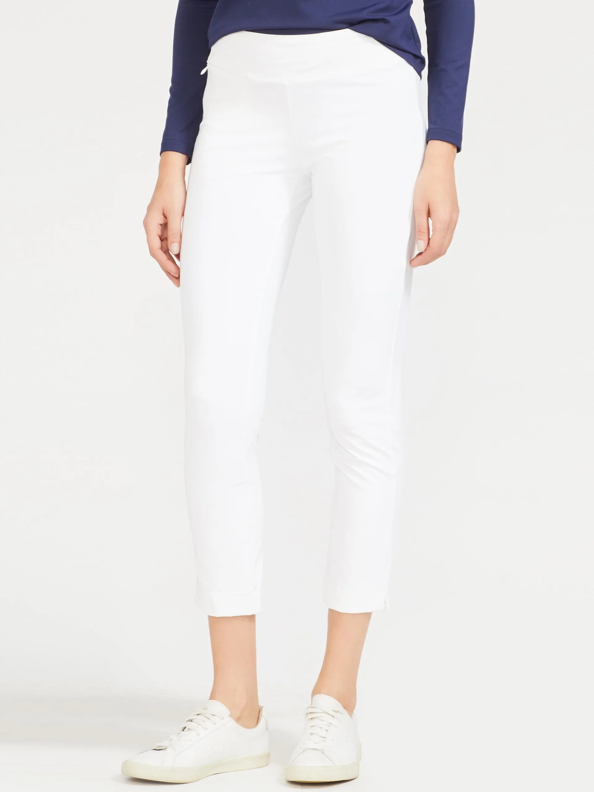 J.McLaughlin Newport Capri Pants White Flash Sale