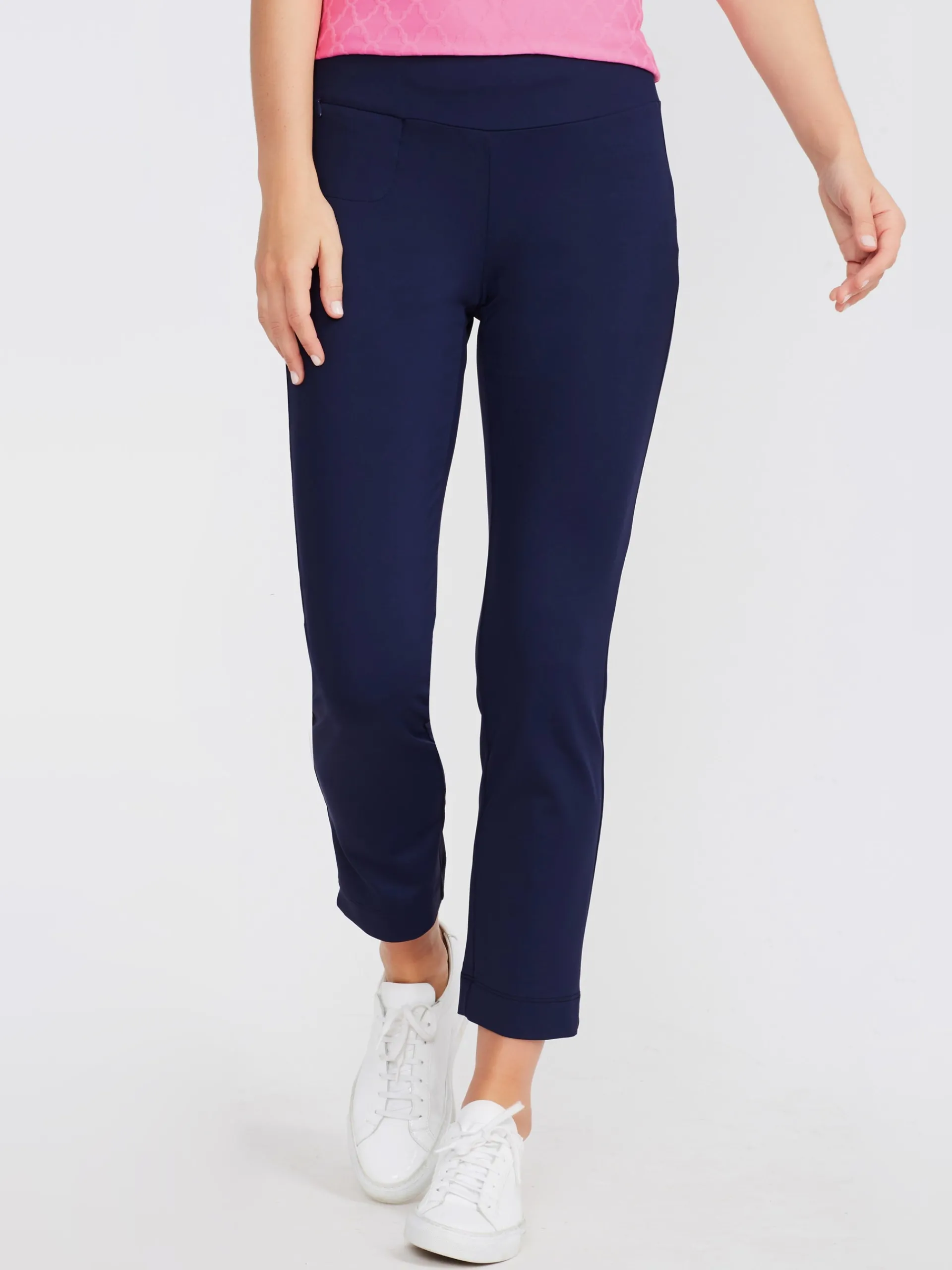 J.McLaughlin Newport Capri Pants WinterNavy Flash Sale