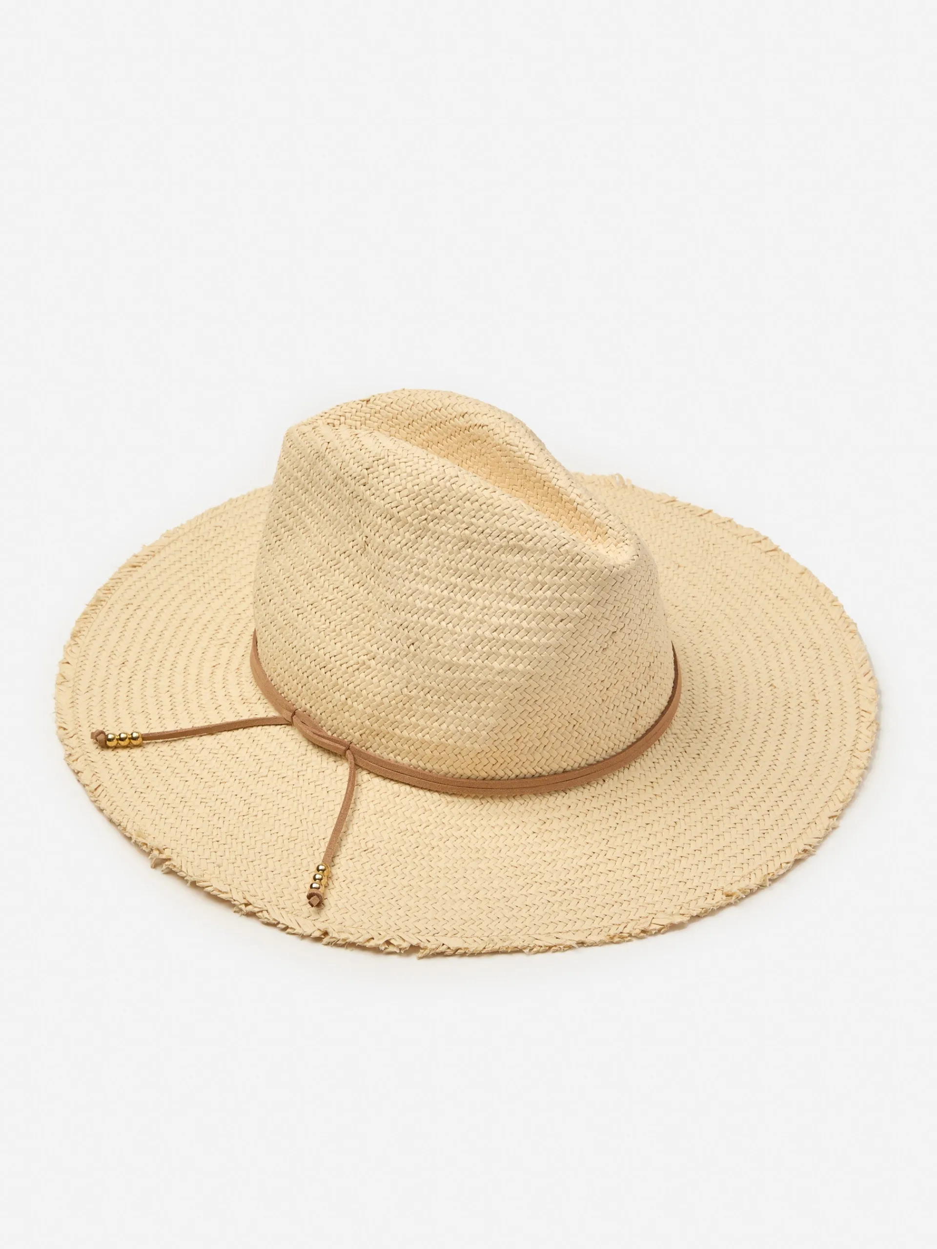 J.McLaughlin Offshore Straw Hat Natural Best Sale