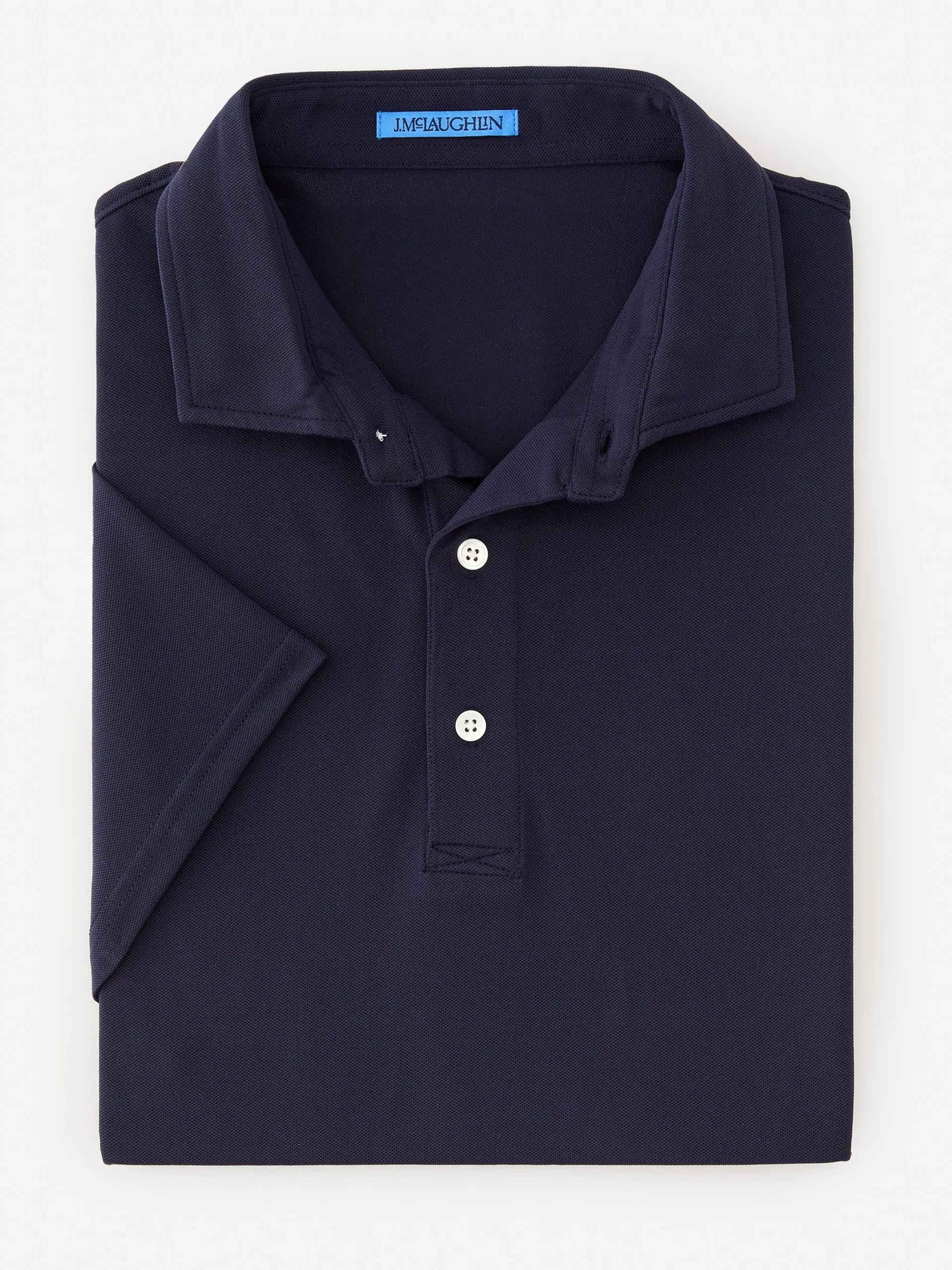 J.McLaughlin Peak Performance Polo Navy Clearance