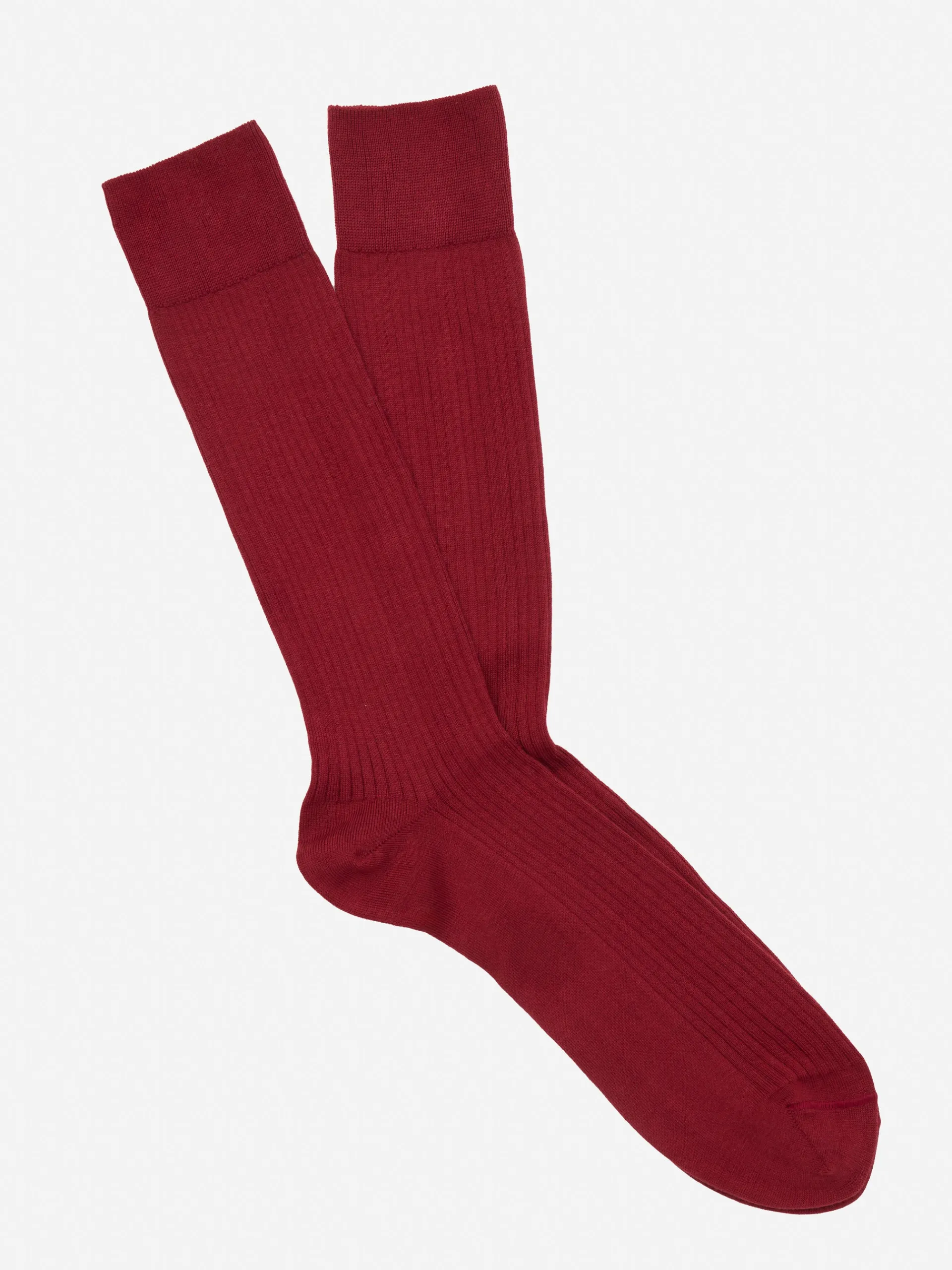 J.McLaughlin Ribbed Socks Sangria Store