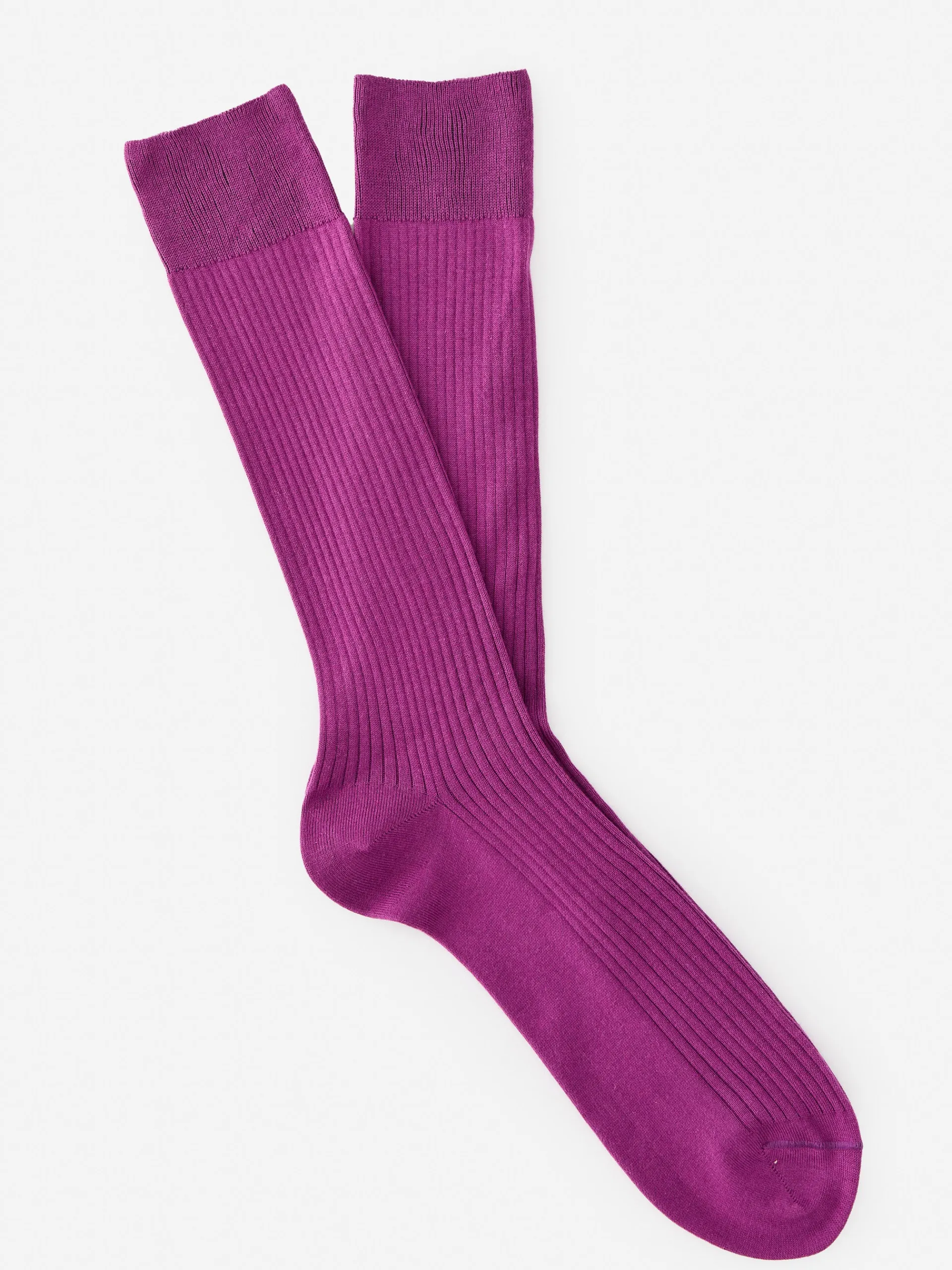 J.McLaughlin Ribbed Socks UltraViolet Sale