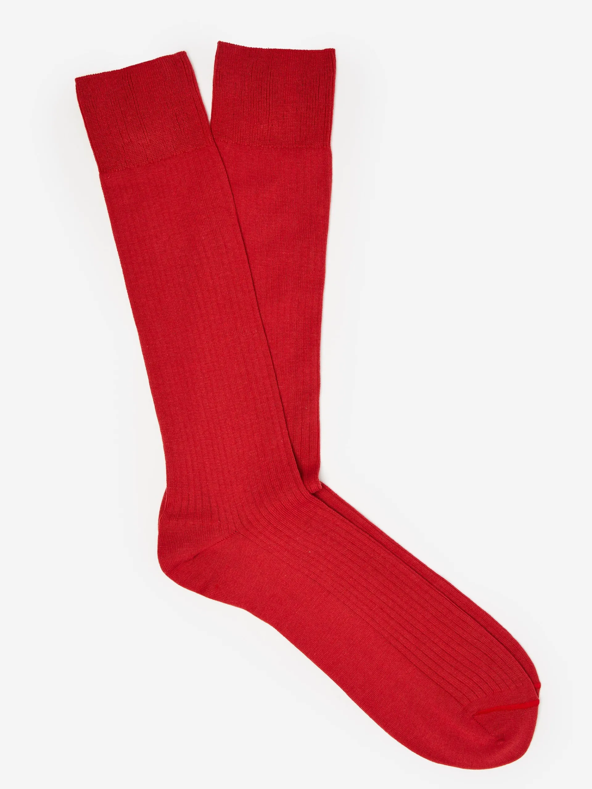 J.McLaughlin Ribbed Socks Red New