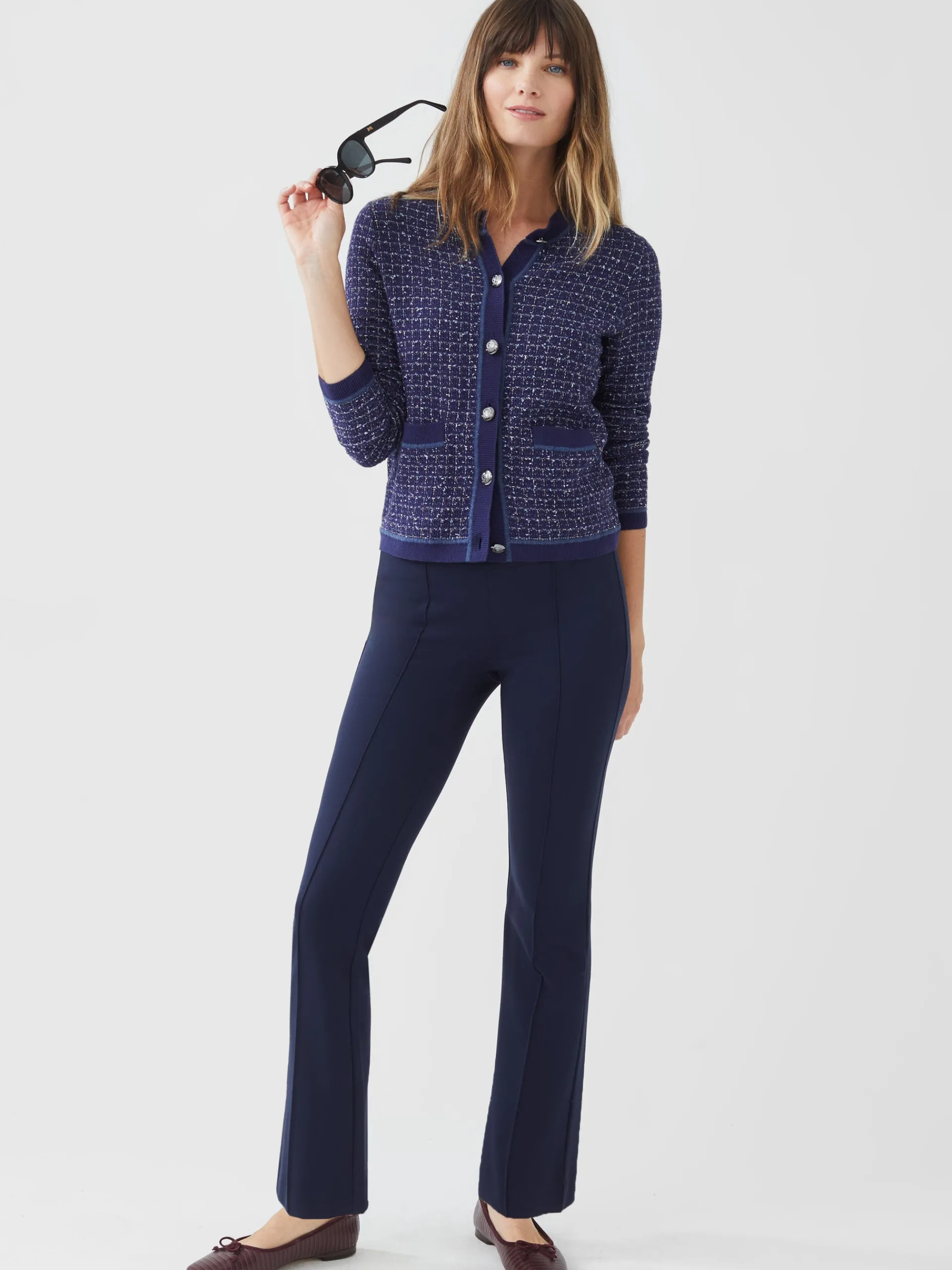 J.McLaughlin Rylie Pants WinterNavy Fashion