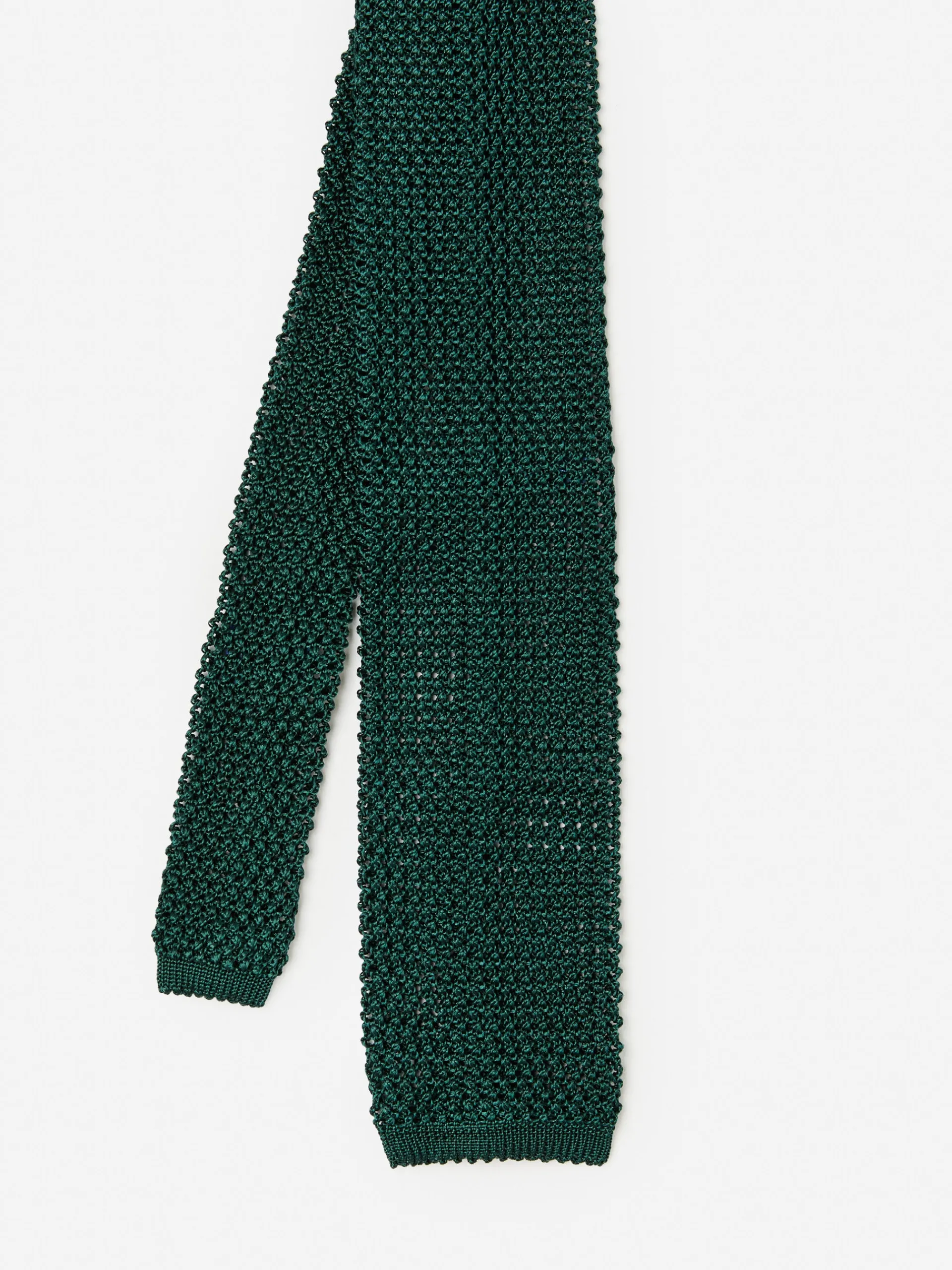 J.McLaughlin Silk Knit Tie AbeteGreen Best Sale