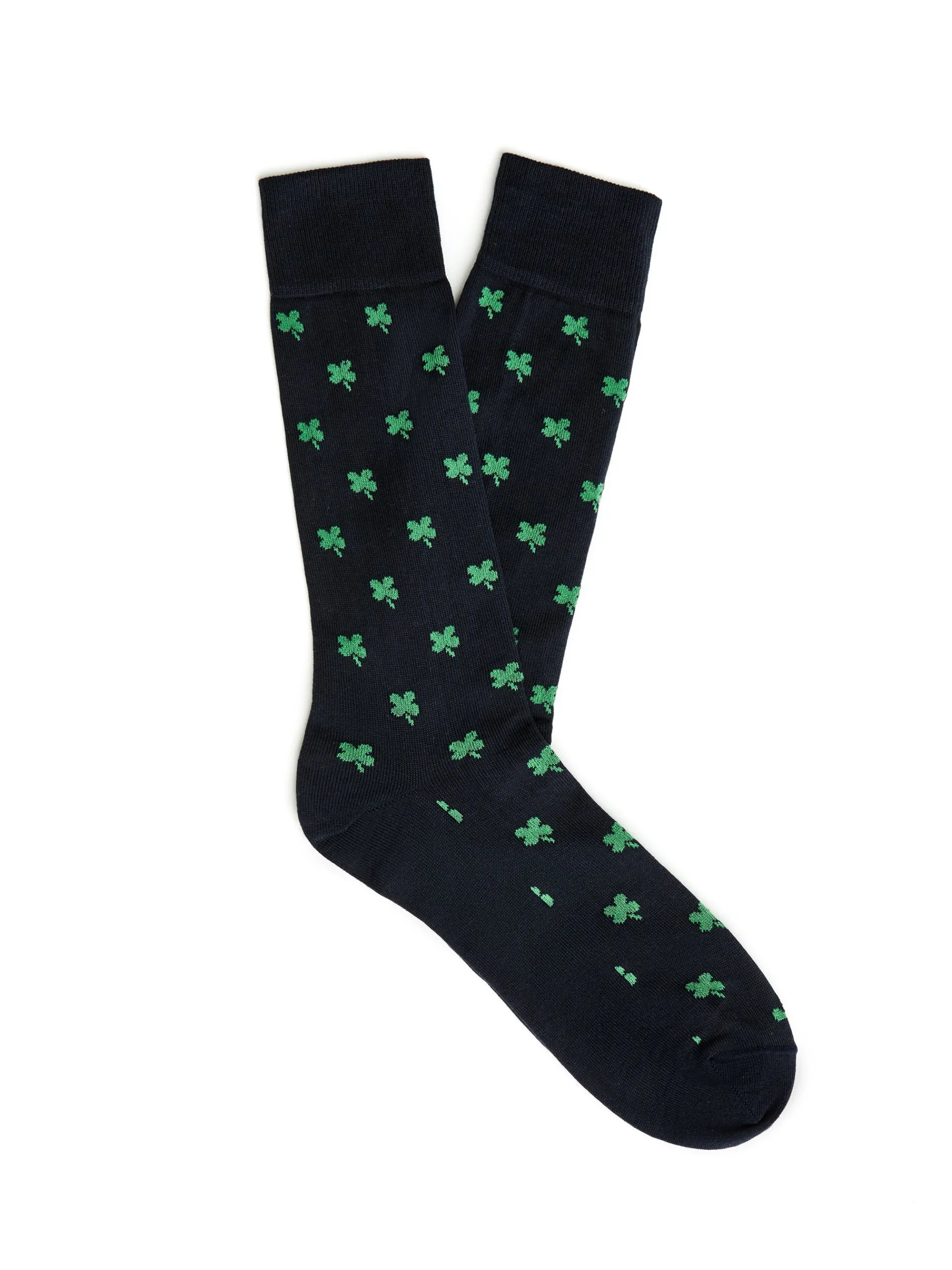 J.McLaughlin Socks in Clover Navy/Green New