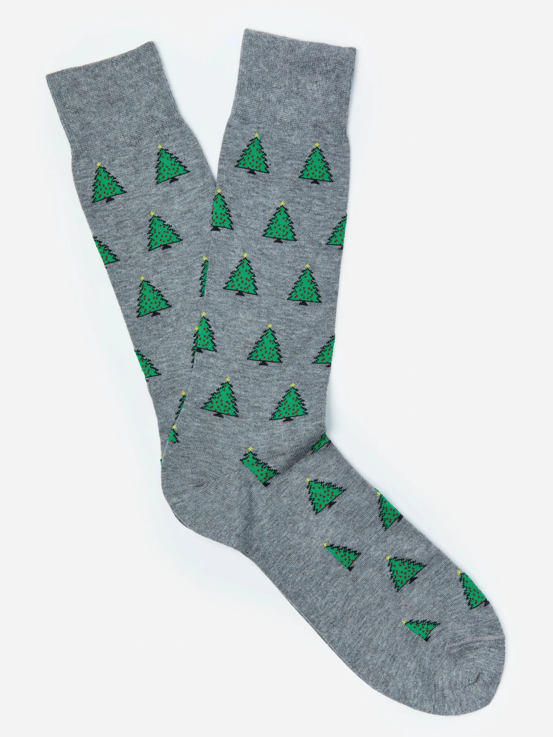 J.McLaughlin Socks in Xmas Tree DarkHeatherGray Clearance